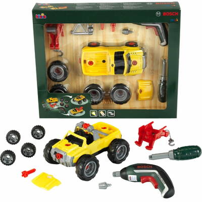 Klein Set Jucarii  3in1 Construction Set Car with screwdrive