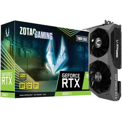 Placa Video ZOTAC GeForce RTX 3060 Ti Twin Edge 8GB GDDR6X 256-bit