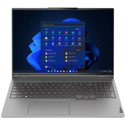 Laptop Lenovo 16'' ThinkBook 16p G3 ARH, WQXGA, Procesor AMD Ryzen 5 6600H (16M Cache, up to 4.5 GHz), 16GB DDR5, 512GB SSD, GeForce RTX 3060 6GB, Win 11 Pro, Mineral Grey