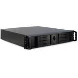 Carcasa server Inter-Tech 2U 2098-SK, 19" Rack - Negru