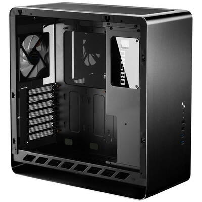 Carcasa PC Jonsbo UMX4 Midi-Tower - Negru