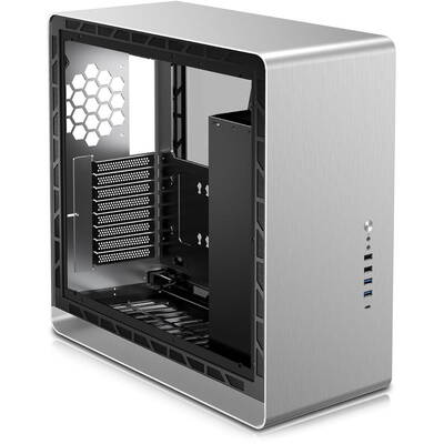 Carcasa PC Jonsbo UMX6 Midi-Tower - Argintiu
