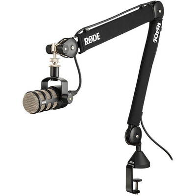 Microfon Rode PSA1+, suport de braț articulat difuzat