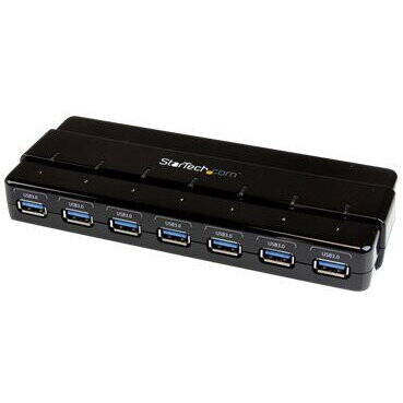 Hub USB StarTech 7 Port USB 3.0 Hub w/ Adapter