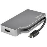 Hub USB StarTech USB-C to VGA/HDMI/DVI/mDP grey