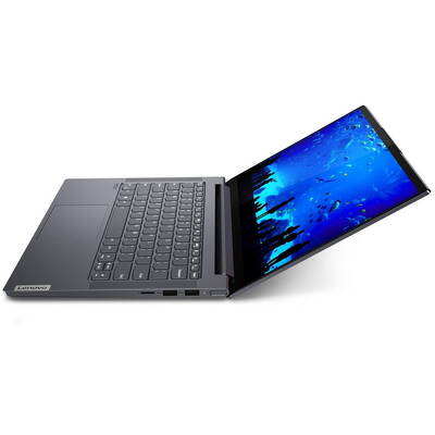 Ultrabook Lenovo Yoga 7 14ACN6 Ryzen 5 5600U 14" FHD IPS 300nits Glossy 8GB LPDDR4x 4266 SSD512 AMD Radeon Graphics WLAN+BT Windows 11 Slate Grey
