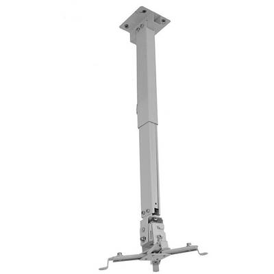 Suport videoproiector tavan Blackmount EATV2, alb, reglabil, 43-65 cm