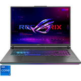 Laptop Asus Gaming 18'' ROG Strix G18 G814JU, FHD+ 165Hz, Procesor Intel Core i7-13650HX (24M Cache, up to 4.90 GHz), 16GB DDR5, 1TB SSD, GeForce RTX 4050 6GB, Win 11 Home, Eclipse Gray