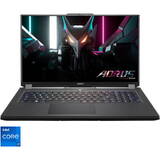 Gaming 17.3'' AORUS 17H BXF, FHD 360Hz, Procesor Intel Core i7-13700H (24M Cache, up to 5.00 GHz), 16GB DDR5, 1TB SSD, GeForce RTX 4080 12GB, Win 11 Home, Black