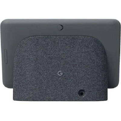 Boxa Google inteligenta Nest Hub (2nd Gen), 7" touchscreen, Wi-Fi, Bluetooth, 3 Microfoane, Negru