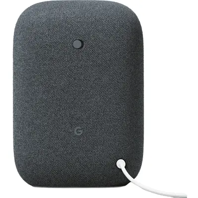 Boxa Inteligenta Nest Audio, Google Asisstant, Microfon, Bluetooth, Chromecast Integrat, Control Tactil, Negru
