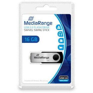 Memorie USB MediaRange MR910 16GB, USB 2.0, Silver