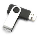 Memorie USB MediaRange MR910NTRL 16GB, USB 2.0, Black-Silver, Bulk