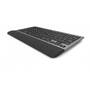 Tastatura Delux Bluetooth si Wireless K3300D Neagra