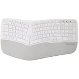 Tastatura Delux GM902A Wireless White
