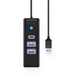 Hub USB Orico PWC2U-U3 Negru