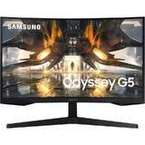 Gaming Odyssey G5 LS27AG550EPXEN Curbat 27 inch QHD VA 1 ms 165 Hz HDR FreeSync Premium