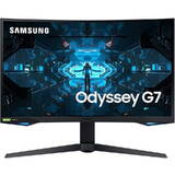 Monitor Samsung Gaming Odyssey 7 LC27G75TQSPXEN Curbat 27 inch QHD VA 1 ms 240 Hz HDR FreeSync Premium Pro & G-Sync Compatible