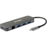 Hub USB D-Link DUB-2334