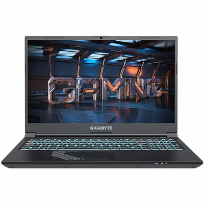 Laptop GIGABYTE Gaming 15.6'' G5 MF, FHD 144Hz, Procesor Intel Core i5-12500H (18M Cache, up to 4.50 GHz), 8GB DDR4, 512GB SSD, GeForce RTX 4050 6GB, Free DOS, Black