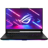 Laptop Asus Gaming 17.3'' ROG Strix SCAR 17 G733PY, QHD 240Hz, Procesor AMD Ryzen 9 7945HX (64M Cache, up to 5.4 GHz), 32GB DDR5, 1TB SSD, GeForce RTX 4090 16GB, No OS, Off Black, 3Yr