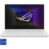 Laptop Asus Gaming 16'' ROG Zephyrus G16 GU603VI, QHD+ 240Hz, Procesor Intel Core i9-13900H (24M Cache, up to 5.40 GHz), 16GB DDR4, 1TB SSD, GeForce RTX 4070 8GB, No OS, Moonlight White