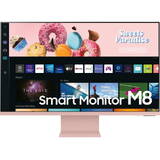 Monitor Samsung S32BM80PUU Smart M8 32", Ultra HD (3840 x 2160), Wi-Fi, Bluetooth, Boxe, Roz