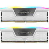 Memorie RAM Corsair Vengeance White RGB 64GB DDR5 5200MHz CL40 Dual Channel Kit