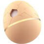 Cheerble Interactive Pet Toy Wicked Egg (Apricot)