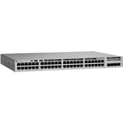 Switch Cisco Catalyst 9200 48-port 8xmGig PoE+, Network Essentials