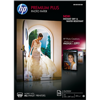 Hartie Foto HP Premium Plus Glossy Photo A4 20 coli