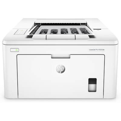 Imprimanta HP LaserJet Pro M203dn, Laser, Monocrom, Format A4, Retea, Duplex