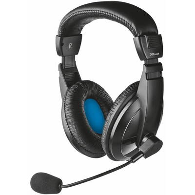 Casti Over-Head TRUST Quasar Headset for PC and laptop