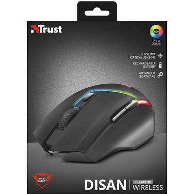 Mouse TRUST GXT 161 DISAN Wireless Gaming Mouse
