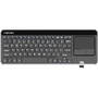 Tastatura Natec Wireless Keyboard TURBOT with touch pad for SMART TV, 2.4 GHz, X-Scissors