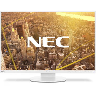 Monitor NEC   EA245WMi-2 24inch, IPS, DVI/HDMI/USB/DP/D-SUB, boxe, alb