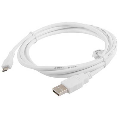 Cablu Date LANBERG USB 2.0 micro AM-MBM5P 1.8m white