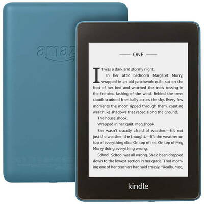eBook Reader Amazon All-new Kindle Paperwhite (2018) Glare-Free, Touch Screen, 6 inch, 32GB, Wi-Fi, Blue