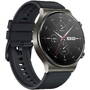Smartwatch Huawei  Watch GT 2 Pro, Night Black, SpO2, VO2 Max, GPS, Bluetooth, Senzor optic de ritm cardiac, Senzor de presiune a aerului, Rezistent la apa