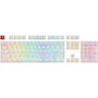 Set taste pentru tastatura mecanica Glorious Aura Keycaps - 105 Keycaps, ANSI, US-Layout, Alb