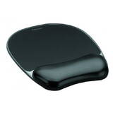 Mouse pad FELLOWES Crystal Gel Black