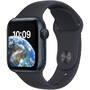 Smartwatch Apple Watch SE2, 40mm Aluminium Midnight cu Midnight Sport Band Regular + GPS