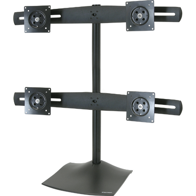 Suport TV / Monitor Ergotron 33-324-200 DS100 SERIE QUAD LCD STAND/BLACK MAX 24IN CROSSBAR 4CLAMP