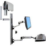 Suport TV / Monitor Ergotron 45-247-026 LX WALLMOUNT SYSTEM W/CPU HOLD/MED SILV CPU HOLD 32IN 2.3-11KG