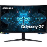 Monitor LED Gaming Odyssey G7 LC32G75TQSPXEN Curbat 31.5 inch QHD VA 1 ms 240 Hz HDR FreeSync Premium Pro &amp; G-Sync Compatible