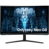 Monitor Samsung Gaming Odyssey Neo G8 LS32BG850NPXEN Curbat 31.5 inch UHD VA 1 ms 240 Hz HDR FreeSync Premium Pro