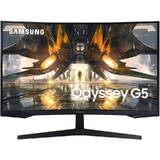 Monitor Samsung Gaming Odyssey G5 LS32AG550EPXEN Curbat 32 inch QHD VA 1 ms 165 Hz HDR FreeSync Premium