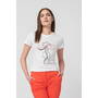 Pegas TRICOU CASUAL F DOAMNA WHITE-XS