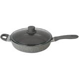 Frying pan Murano sauté with 2 handles and a lid granite 28 cm 75002-933-0