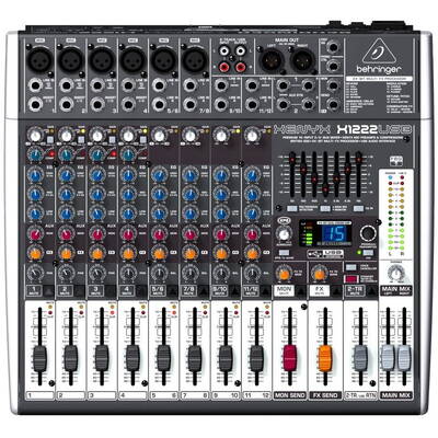 Mixer Audio BEHRINGER X1222USB 4 channels